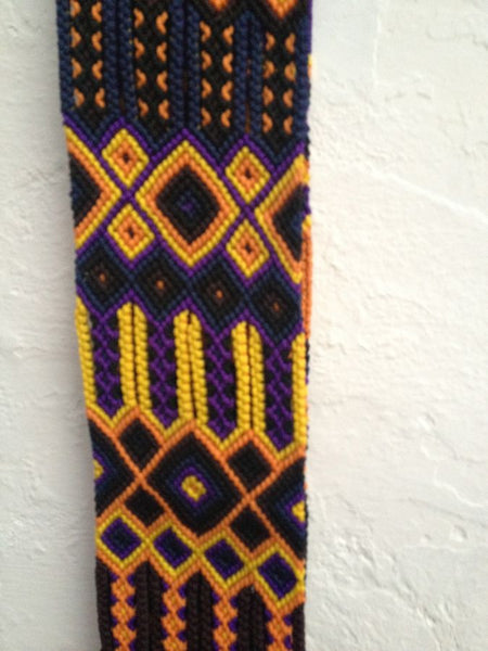 FTWWL Bright Multicolor Cotton Fringe Woven Belt FTWWL Bright Multicolor Cotton Fringe Woven Belt main image 3