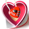 Love Forever Red heart combination padlock