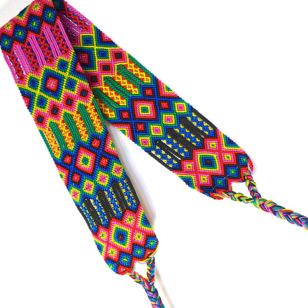 Multicolored cotton woven belt – FTWWL display picture 3