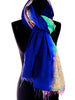 Blue Sari Vintage Scarf