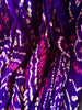 Purple Jaipur Tie-dye Silk scarf on Connan Jean Luc