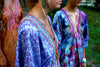 Kaftan style tunic dress with hand embroidery