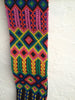 Multicolored cotton woven belt