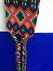 Multicolored cotton woven belt