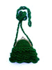 Blue/Green Handmade Crocheted Purse