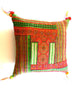 Green Vintage Patchwork Cushion