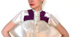 Traditional vintage White satin blouse