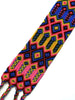 Multicolored woven cotton bracelets