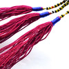 Pink Tassel Ethiopian Necklace