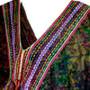 Kaftan style tunic dress with hand embroidery