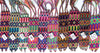 Multicolored woven cotton bracelets