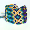 Multicolored woven cotton bracelets